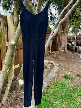 Offline Aerie Real Me Lowkey legging jumpsuit bodysuit one-piece crosstrain S